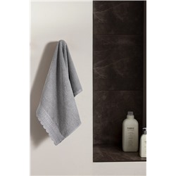 Analisa %100 Pamuk Yüz Havlusu - Gri - 50x70 cm