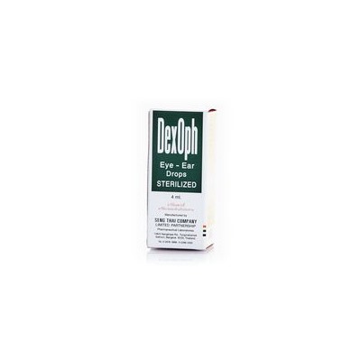 Капли для глаз и ушей DexOph 4 мл / DexOph Eye Ear Drops 4 ml