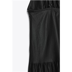 PANELLED MIDI DRESS