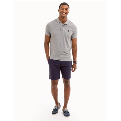 SLIM FIT SOLID PIQUE POLO SHIRT