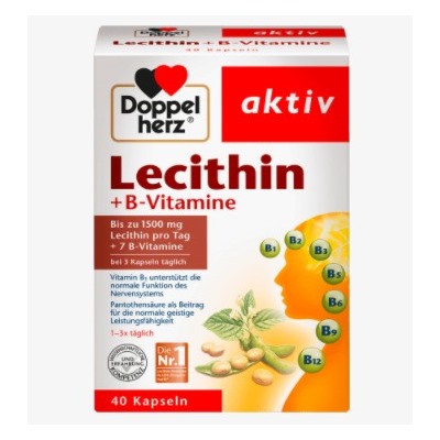 Lecithin + B-Vitamine Kapseln 40 St., 41,6 g