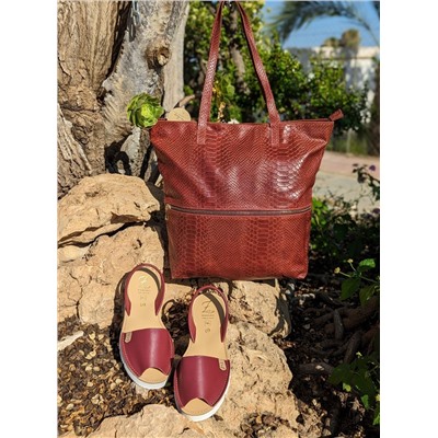 AB.Zapatos · 3202 · Granate+PELLE 1602/2 burdeos АКЦИЯ