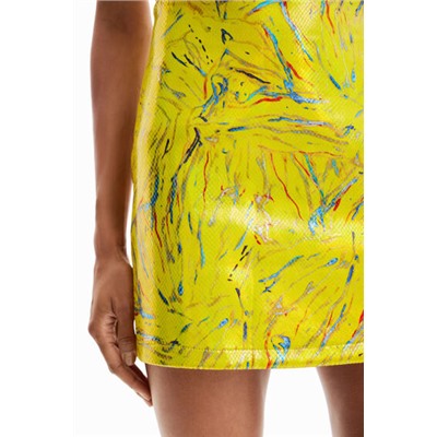 Minifalda slim arty