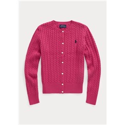 Mini-Cable Cotton Cardigan