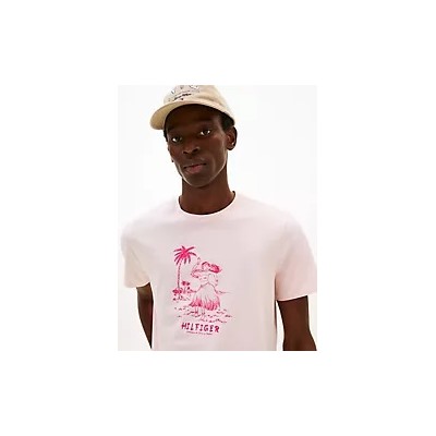 Hula Girl Graphic T-Shirt