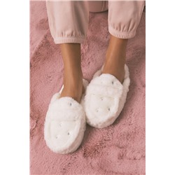 Zapatillas casa La Vecina Rubia mocasín pelo