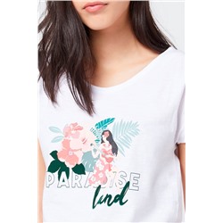 Camiseta Alice Crudo