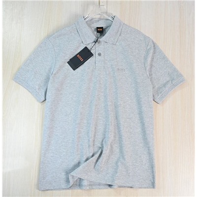 Мужская рубашка-поло с коротким рукавом из хлопка BOS*S ОРИГИНАЛ!