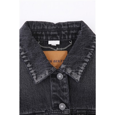 Chaqueta vaquera Negro