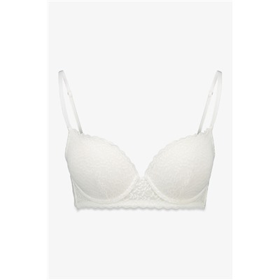 Sujetador GORGEOUS push up encaje blanco