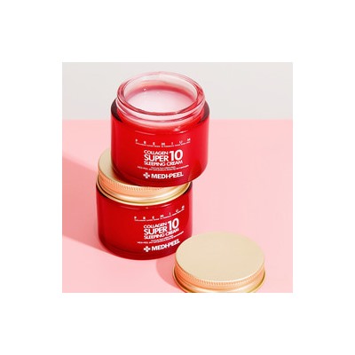 Collagen Super 10 Sleeping Cream, Омолаживающий ночной крем с коллагеном