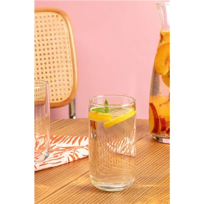 Golden Rain Musette 4 lü Meşrubat Bardağı Seti - 365 ml