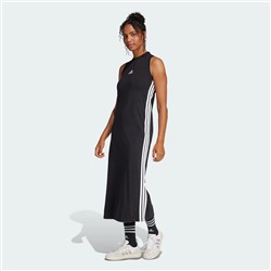 ESSENTIALS 3-STRIPES LONG RACERBACK DRESS
