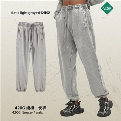 ARTI*E Новый бренд уличной моды Bati*k Distresse*d Loos*e Trouser*s потертые ретро спортивные штаны Унисекс