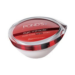 Восстанавливающий ночной крем для увядающей кожи Age Miracle от Pond's 25 гр / Pond's Age Miracle Night Cream 25 gr