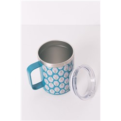 Taza térmica estampada verde