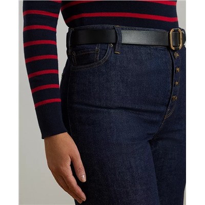 Lauren Ralph Lauren Plus Size High-Rise Flare Jeans