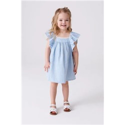 Kleid mit Rüschenärmeln (3 Monate bis 8 Jahre)