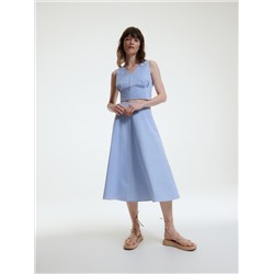 Kariertes Oberteil aus Gingham
