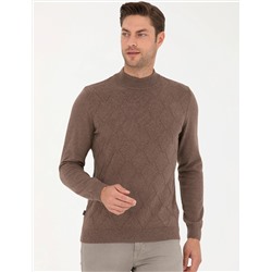 Camel Melanj Slim Fit Kazak
