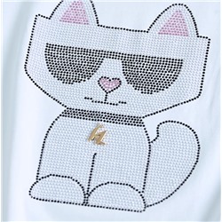 Хлопковая футболка  KARL LAGERFEL*D ОРИГИНАЛ!