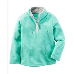 Half-Zip Fleece Pullover