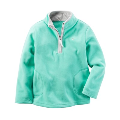 Half-Zip Fleece Pullover