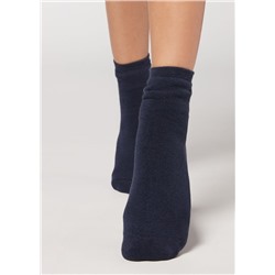 Kurzsocken aus Thermo-Baumwolle
