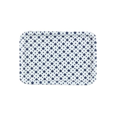 Rêve Bleu Petite Fleur Dikdörtgen Tepsi