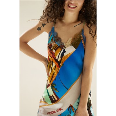 Vestido lencero South Beach