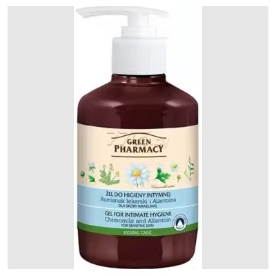 Гель для интимной гигиены Greenpharmacy Ромашка и аллантоин 370 мл