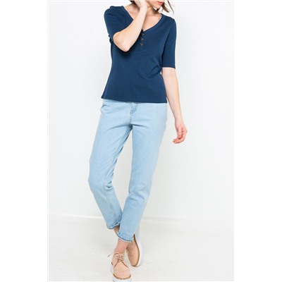 Camiseta Azul oscuro