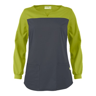 Butter-Soft Scrubs by UA™ Long Sleeve Top w/ Yoke