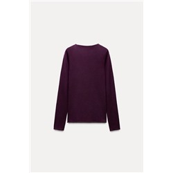 PLAIN KNIT TOP