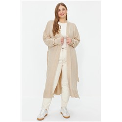 Trendyol Curve Taş Oversize Triko Hırka TBBAW23AV00017 TBBAW23AV00017