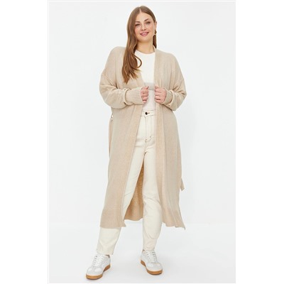 Trendyol Curve Taş Oversize Triko Hırka TBBAW23AV00017 TBBAW23AV00017