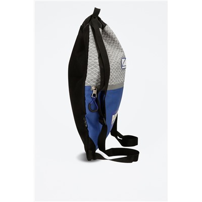 Mochila Darren Azul y gris