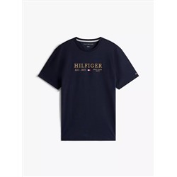 Hilfiger Logo Cotton Interlock T-Shirt