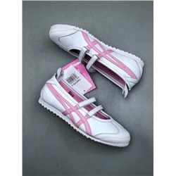 Классические повседневные кожаные балетки Maiso*n Patou x Onitsuk*a Tiger Mexico 66® Ballerina 160225