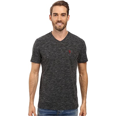 U.S. POLO ASSN. Space Dyed V-Neck T-Shirt