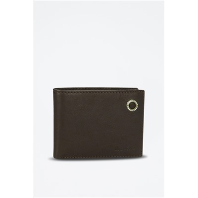 Cartera Badge Marrón