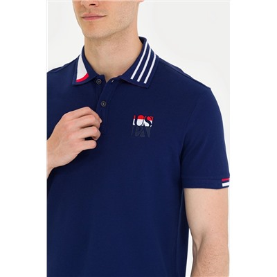 Erkek Lacivert Polo Yaka Tişört