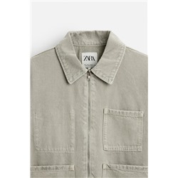 CAZADORA DENIM BOLSILLOS