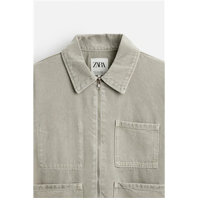 CAZADORA DENIM BOLSILLOS