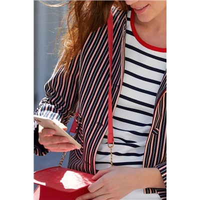Chaqueta Negro y rojo