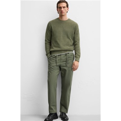 PANTALÓN PLIEGUES CORDÓN