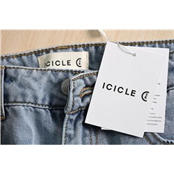 Летние тонкие свободные прямые джинсы из хлопка Tencel с высокой талией ICICL*E ОРИГИНАЛ!
