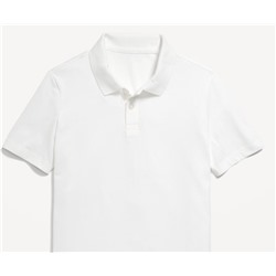 School Uniform Jersey Polo Shirt for Boys