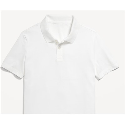 School Uniform Jersey Polo Shirt for Boys