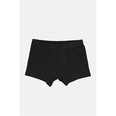 Avva Erkek Siyah Pamuklu Esnek Düz Boxer B009505